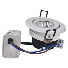 DANCELIGHT 舞光 9W 黑鑽石可轉角崁燈 4000K 自然光 LED-7DOD9NR1 8.2 x 5cm 崁孔7cm, 1個