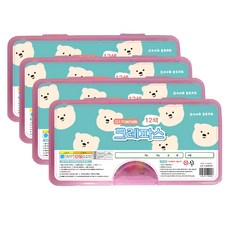 ARTMORE 12色蠟筆 女童款, 4盒, 12色