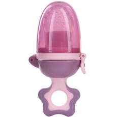 Yecomam 旋轉矽膠果汁網, 粉紅色, 1個