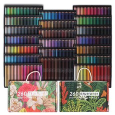 Brutfuner jaeday＆jae y meteo-彩色彩色鉛筆禮品盒套組, 1套, 520 種顏色