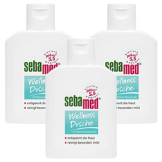 sebamed 施巴 運動沐浴乳 清新花香, 50ml, 3瓶