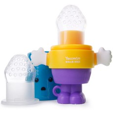 Yecomam 果汁咬咬樂+替換頭, 藍色, 1組