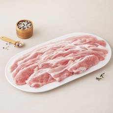 곰곰 무항생제 얇은 삼겹살 구이용 (냉장), 1개, 500g