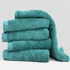 코튼클라우드 뱀부얀 프리미엄 타올 200g, 민트, 5개