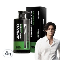 미프 아미노 멘톨 쿨링 프로틴 탈모 기능성 샴푸, 1L, 4개