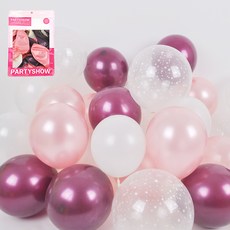 PARTYSHOW 活動佈置氣球 50入, 情人節派對款, 1包