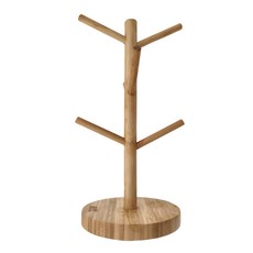 GOZENBO 御膳坊 晶瓚 孟宗竹馬克杯掛架 33 x 18cm, 1個