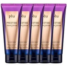 plu 頂級SPA身體磨砂膏, 180g, 5個