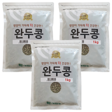 대한농산 완두콩, 1kg, 3개