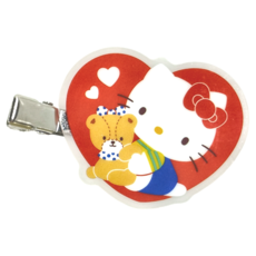 Hello Kitty 凱蒂貓 兩入造型髮夾組, ABS樹脂, 鐵, 7 x 4 x 1cm