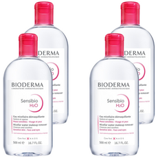 BIODERMA H2O高效潔膚液 粉瓶, 4瓶, 500ml