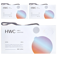 HWC 黑沃咖啡 馬卡龍系列 浸泡綜合咖啡禮盒 100% 阿拉比卡 氮氣充填 CQI國際杯測評審監製, 20包, 3盒