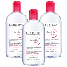 BIODERMA H2O高效潔膚液 粉瓶, 3瓶, 500ml
