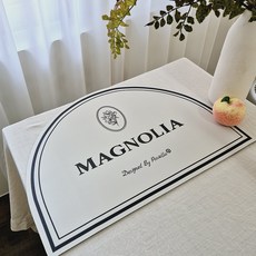 POSIELLA 可水洗矽藻土地墊 第四代 雅緻花園, Ebonin 象牙白