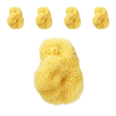 Beautiful Skin洗臉用海綿 L號, 單色, 5個