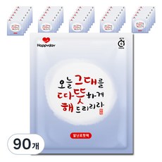 해피데이 발난로 핫팩 20g, 90개
