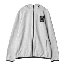 Montimon 男士 FINGER PRINT 印花線條連帽拉鍊外套