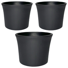 百貨King 如意花盆, 黑色, 3個