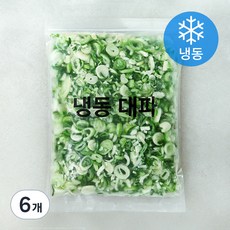 대파 5mm (냉동), 6개, 1kg