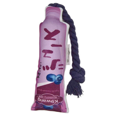 iCat 寵喵樂 K9wang 藍莓醬帶繩寵物玩具, 手工編織, 藍莓醬, 紫色, 1個