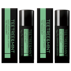 保濕潤唇膏, Teetree&mint, 4.8g, 2支