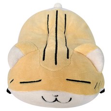 成業商社 倉鼠抱枕絨毛娃娃, 45cm, 黃色, 1個