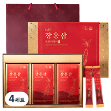 Urbody Mybody 優質6年根紅蔘隨身飲 30包入+提袋, 4組, 300g