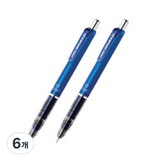 ZEBRA 斑馬牌 DelGuard 自動鉛筆 藍色, 0.5mm, 6個