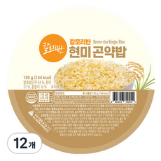 칼로리반 현미 곤약밥, 150g, 12개