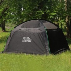 GO TOO GERMANY Luigi Plus防護式帳蓬, 黑色, 8人