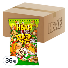 바프 멕시칸 타코맛 팝콘, 80g, 36개