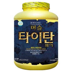 Boryung 肌肉泰坦乳清複合蛋白粉, 2.5kg, 1個