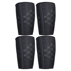 echobelle 大腿加壓束帶護套護具, 黑色, 2個