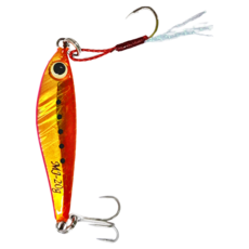 SAME 莎美 大肚魚 附三本鉤 藍冷光夜光 日本夜光眼 日本高亮度燙金紙, 1個