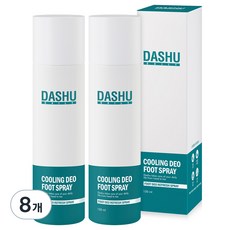 다슈 쿨링 데오 풋스프레이 발냄새제거제, 1개입, 8개, 150ml
