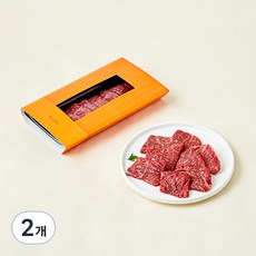 설로인 한우 1++(8)등급 살치살 구이용 (냉장), 200g, 2개