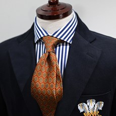 WIMAC 男士圖案窄版領帶 WI04