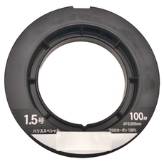 XBRAID 職業者碳纖線 1.5號 0.205mm 100M, 1個, 透明