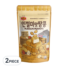 머거본 인절미맛 땅콩, 180g, 2개