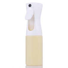 J&K商店 壓縮式噴霧器 160ml, 1個, 白色 + 淺黃色