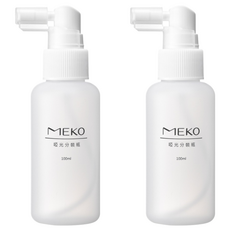 MEKO 分裝長嘴噴瓶 100ml 攜帶方便 優良材質 用於化妝水/液態類分裝, 啞光, 2個