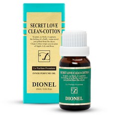 DIONEL Clean-Cotton女性私密護理香氛精油, 15ml, 1瓶
