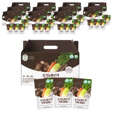 유기농마루 정품 진짜 야채수, 100ml, 360개