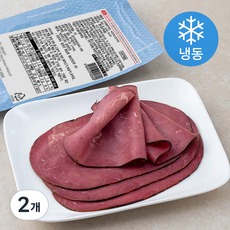 에쓰푸드 존쿡델리미트 비프파스트라미 (냉동), 240g, 2개