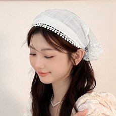 Paperments 浪漫蕾絲烘焙頭巾髮帶 11016