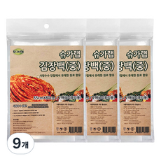 슈가랩 김장백, 중형(약10포기), 9개