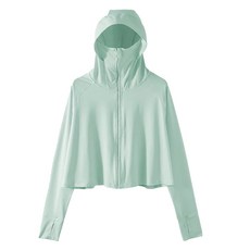 FANCY LIFE 冰絲涼感防曬衣, 薄荷綠色, 均碼, 1個