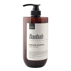 LOFN 保濕香氛洗髮精 嬰兒爽身粉香, 1000克, 1個