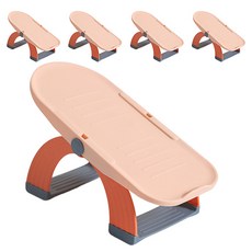 Jonny Free 整潔鞋架, 5個, 粉紅色