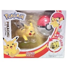 庄臣 寶可夢變形系列 趴姿皮卡丘玩具, 1盒